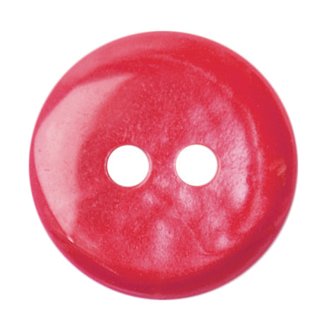 Milward Knoop Rood Glans 13mm (5 stuks) (2)