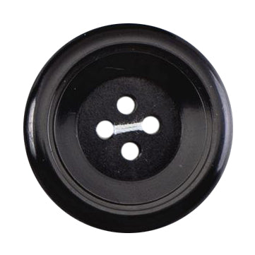 Milward Knoop Zwart Met Sierrand 25mm (2 stuks) (2)