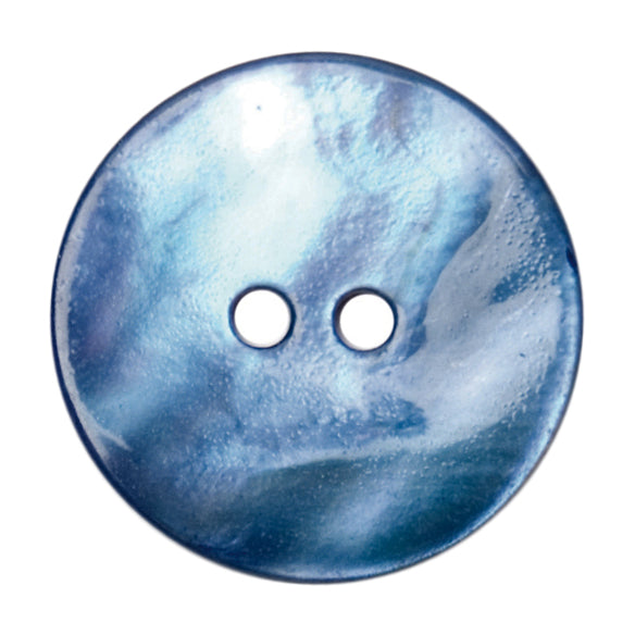 Milward Parelmoer Knoop Blauw 17mm (3 stuks) (2)