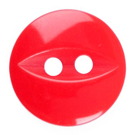 Milward Parelmoer Knoop Rood 19mm (5 stuks) (2)