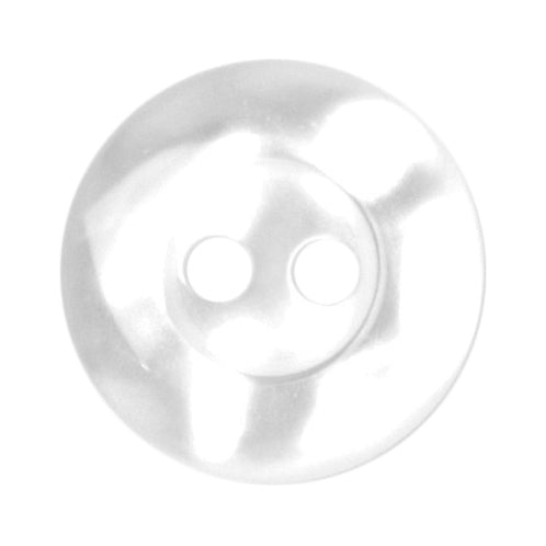 Milward Parelmoer Knoop Wit Glanzend 11mm (8 stuks) (2)
