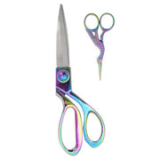 Milward Set Stoffenschaar (20cm) & Borduurschaar (9,5cm) Rainbow