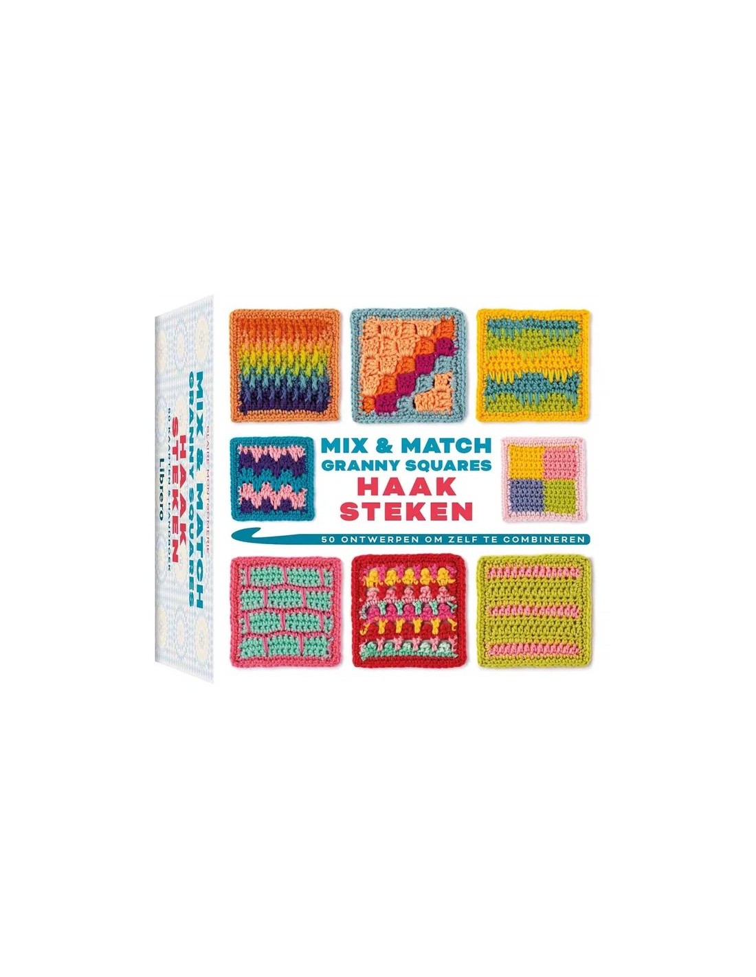 Cover van Mix & Match Granny Squares - Haaksteken van Claire Montgomerie