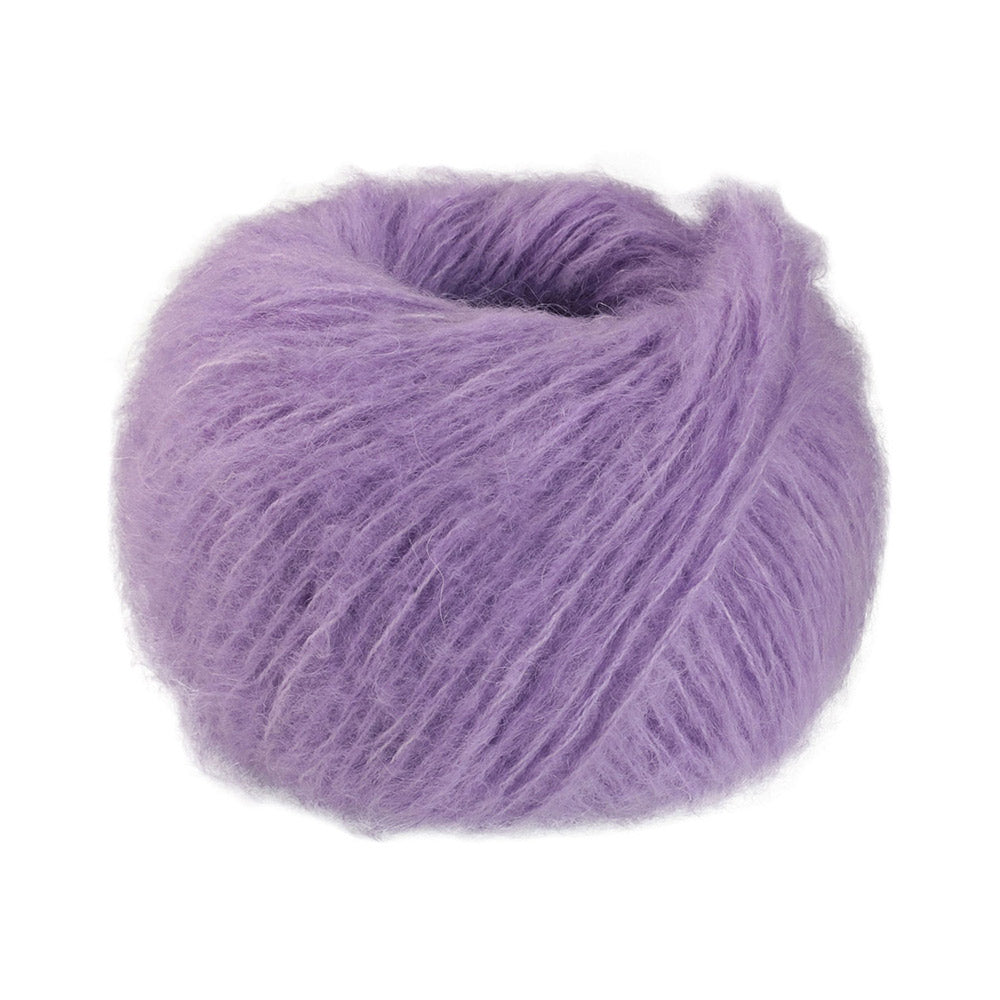 Lana Grossa Mohair Di Gio 0001 Lila Paars