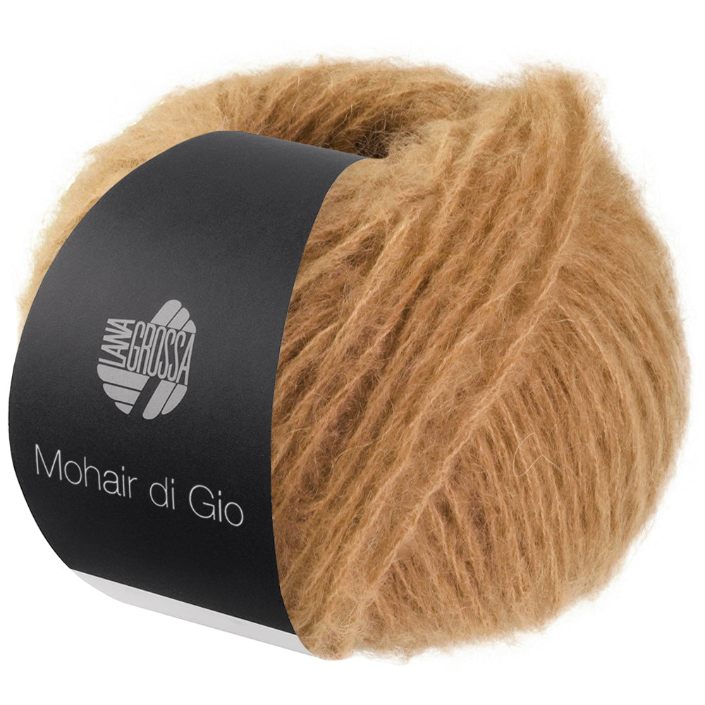 Lana Grossa Mohair Di Gio 024 Camel - bol garen in de kleur Camel