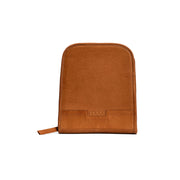 MUUD Voss Whisky - Handgemaakt leren etui voor rondbreinaalden 25x22x16cm