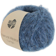 Lana Grossa Natural Alpaca Lungo 007 Petrol Blauw