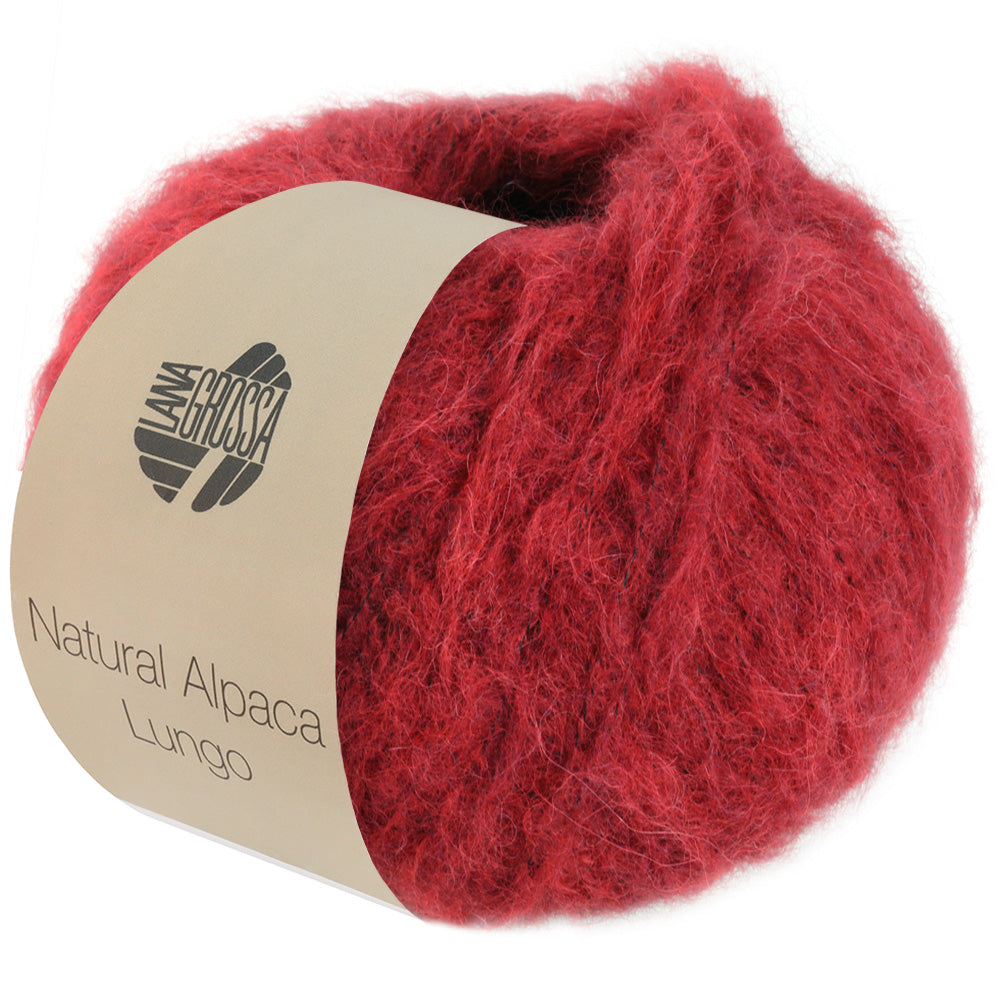 Lana Grossa Natural Alpaca Lungo 012 Rood