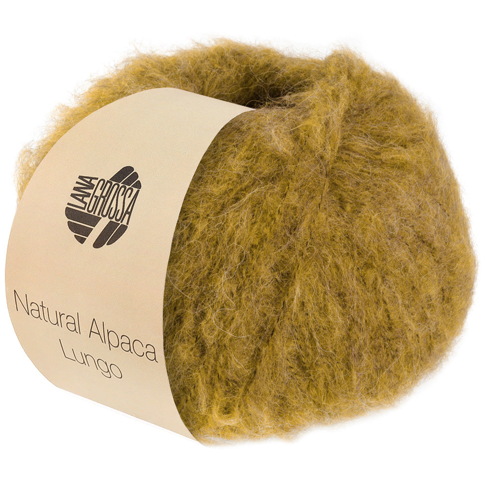 Lana Grossa Natural Alpaca Lungo 016 Mosterd