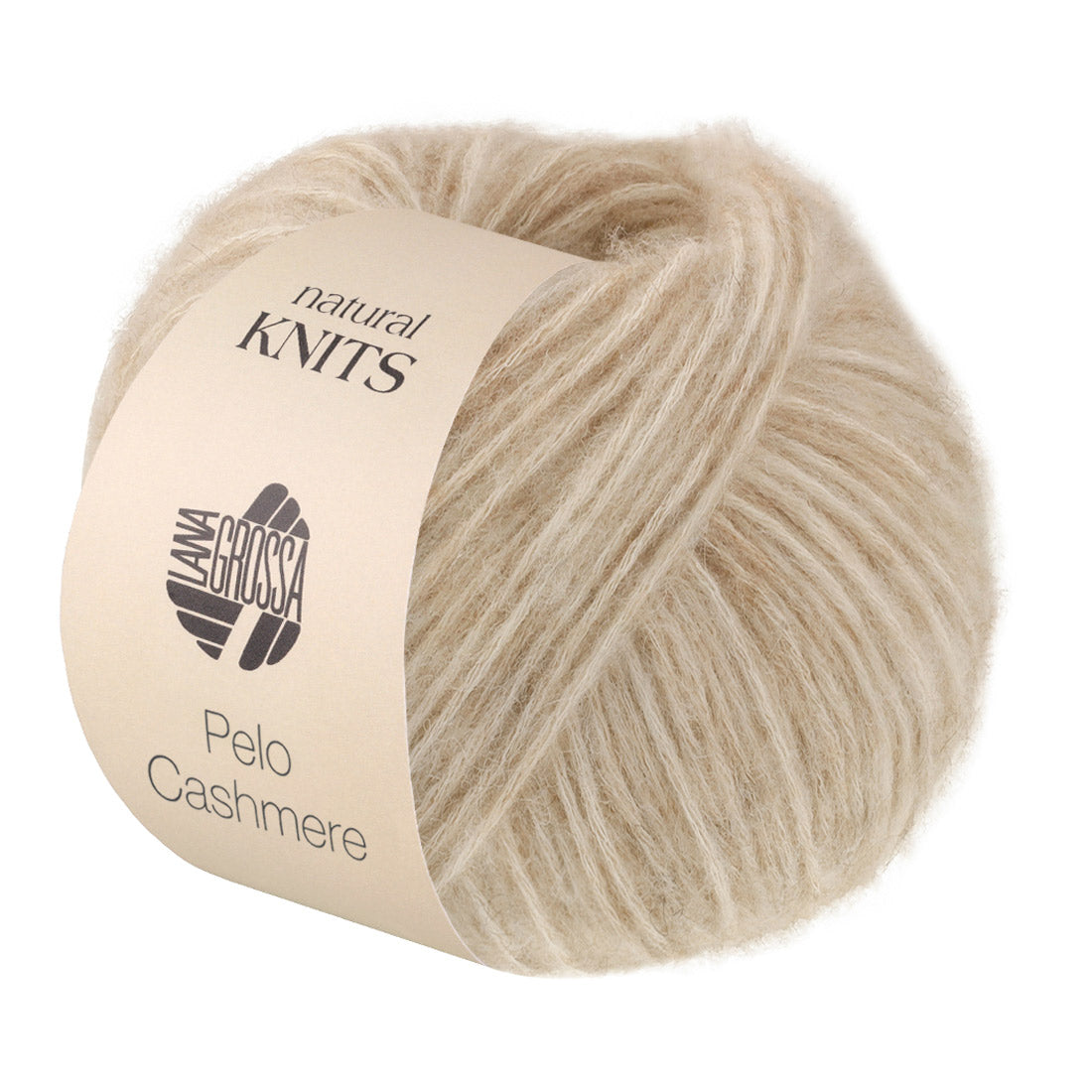 Lana Grossa Pelo Cashmere 002 Creme/Beige