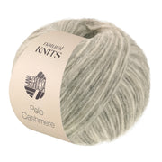 Lana Grossa Pelo Cashmere 004 Creme/Hellgrau