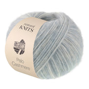 Lana Grossa Pelo Cashmere 011 Hellblau/Creme
