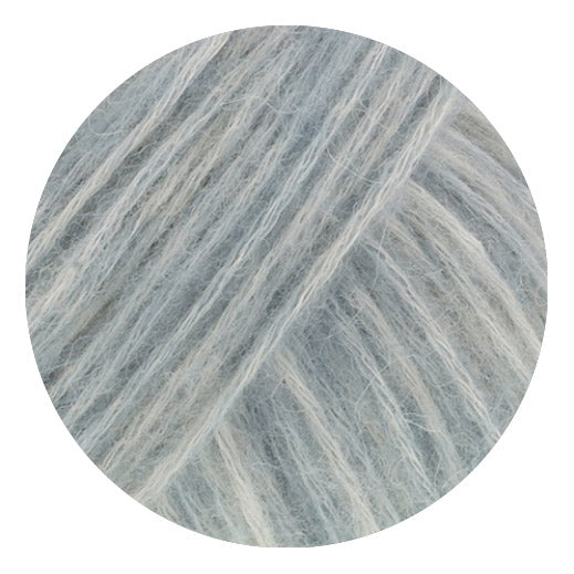 Lana Grossa Pelo Cashmere 011 Hellblau/Creme