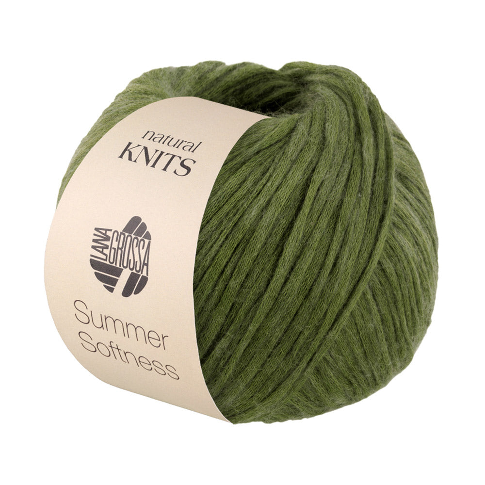 Lana Grossa Summer Softness 014 Bladgroen