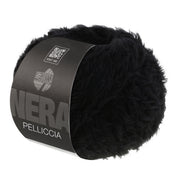 Lana Grossa Pelliccia 006 Zwart - productafbeelding