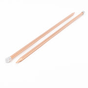PPY Breinaalden 40 cm 4 mm Geanodiseerd Aluminium Rosegoudkleur