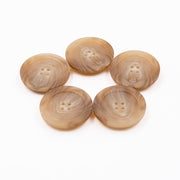 PPY Knopen Mathoorn-Effect Set 5 Stuks 15 mm 2333 Bruin