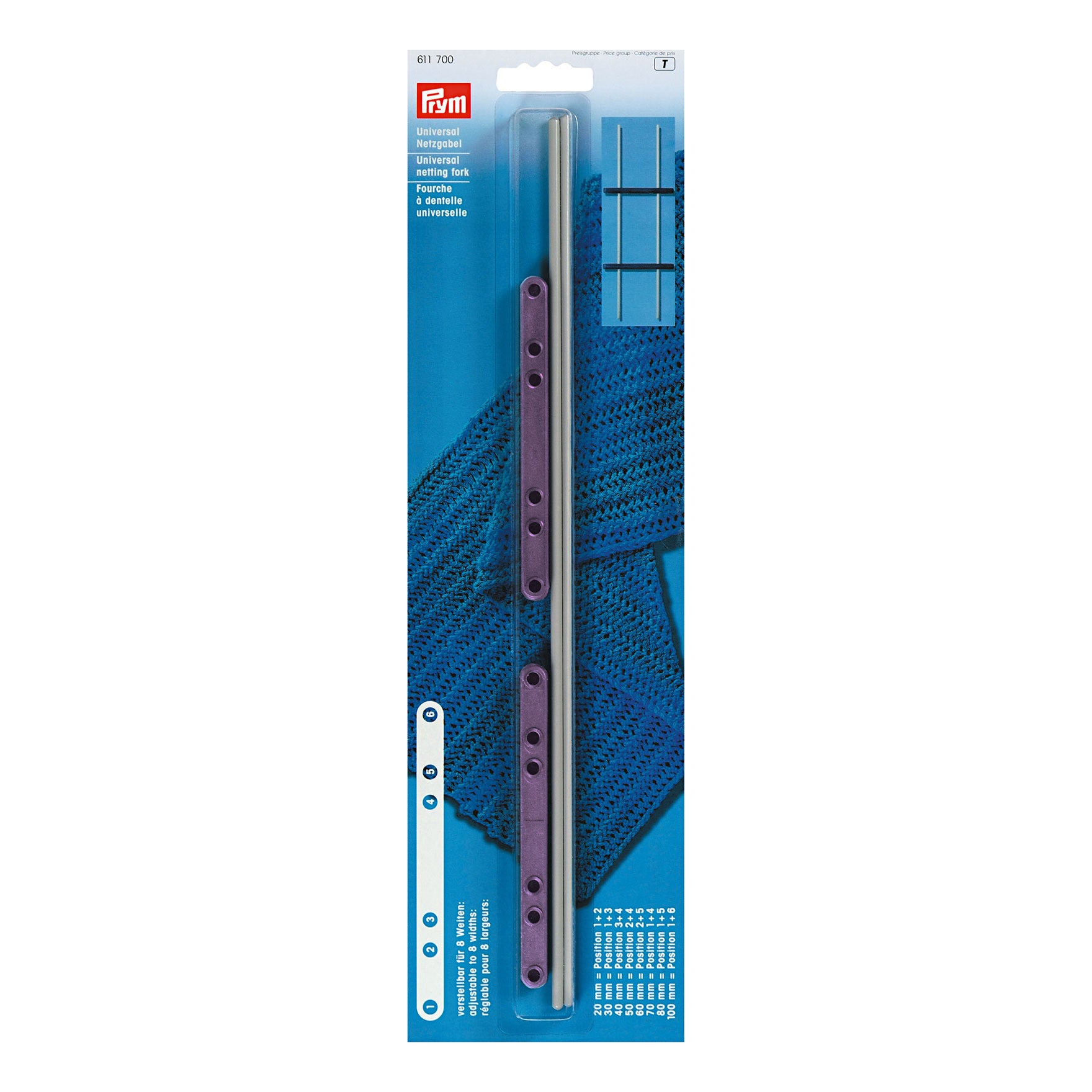 Prym Universele Breivork | Verstelbaar 20–100 mm (8 standen