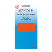 Restyle Snelfix Reparatiedoek 11 cm x 36 cm Opstrijkbaar 693 Oranje