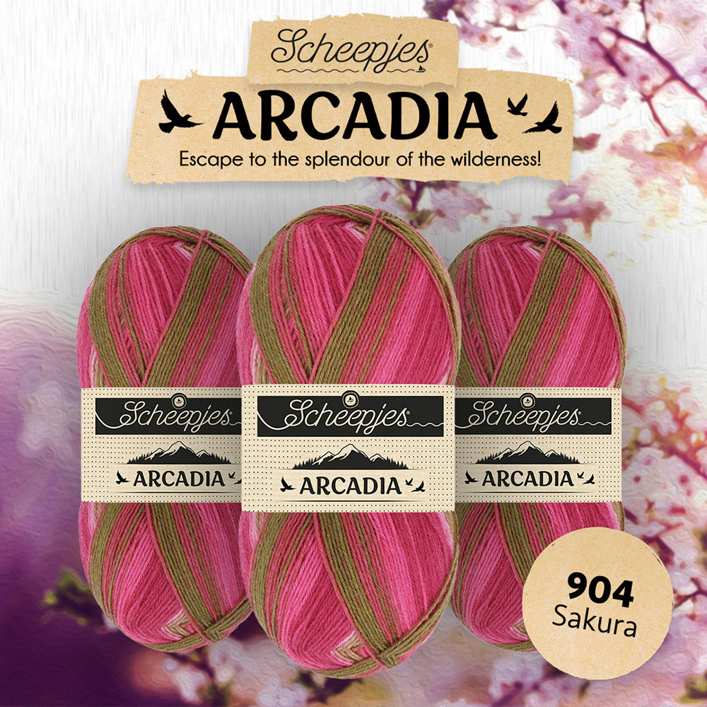Sakurasquare — gemaakt met Scheepjes Arcadia