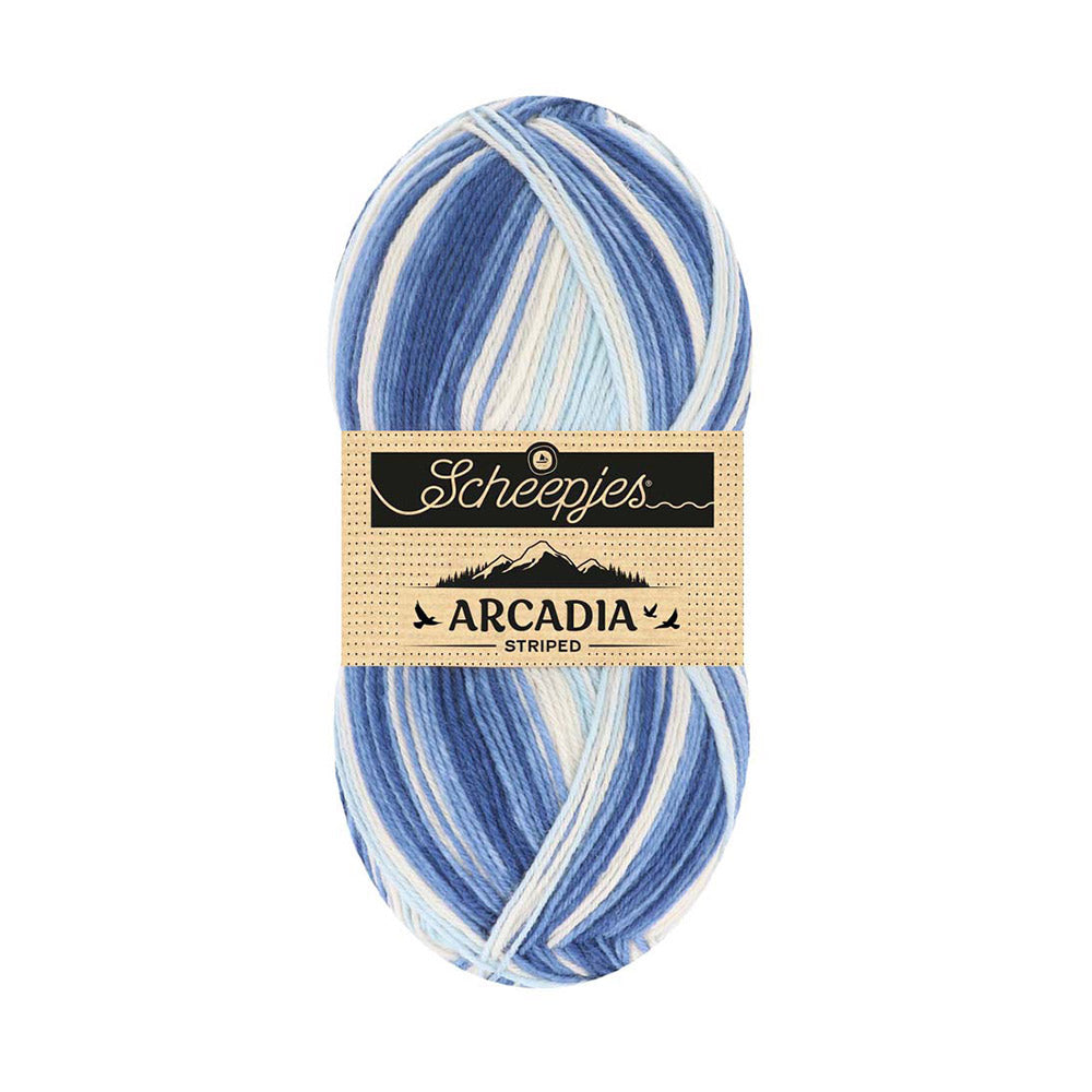 Scheepjes Arcadia Striped 917 Ocean