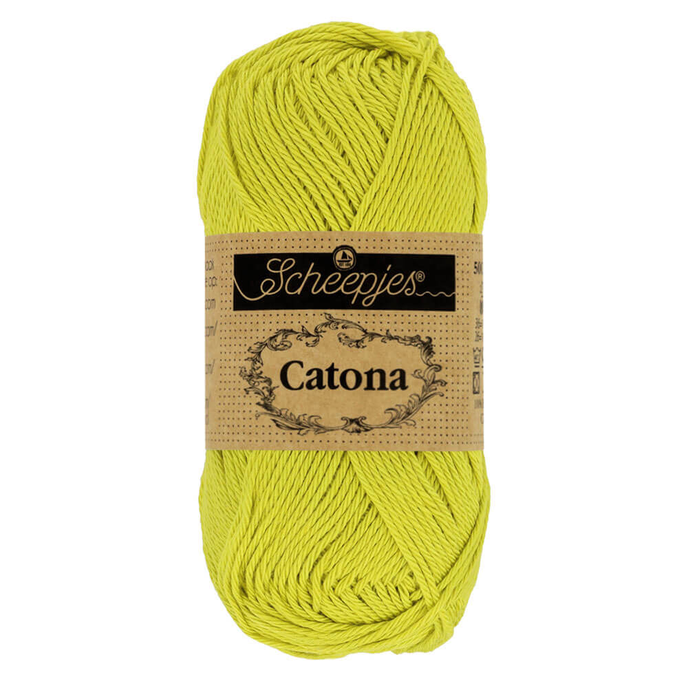 Scheepjes Catona 50g 245 Green Yellow