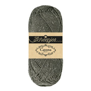 Scheepjes Catona Shine 50g 242-S Metal Grey - Silver