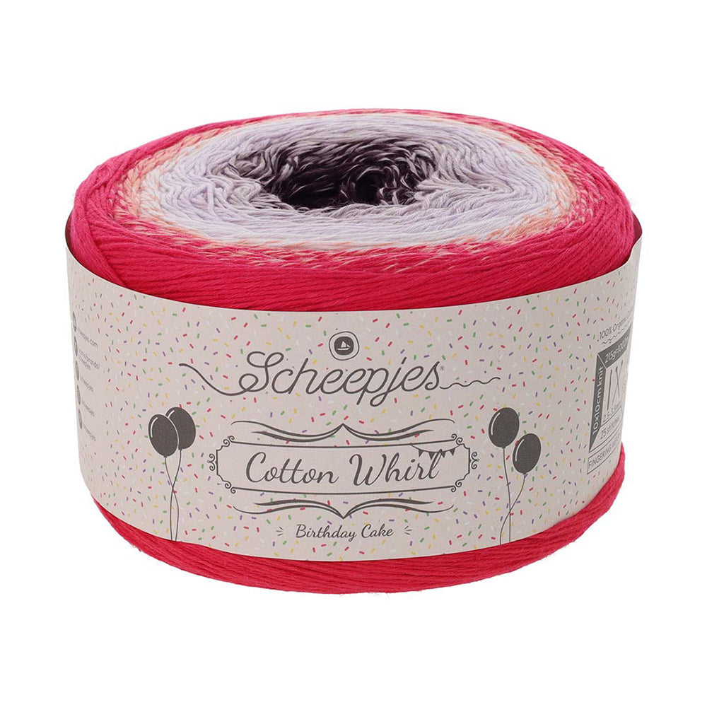 Scheepjes Cotton Whirl Birthday Cake