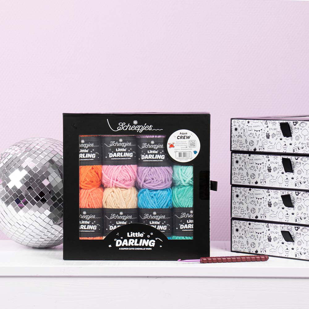 Scheepjes Little Darling colour pack 8x25g Aqua Crew (3)