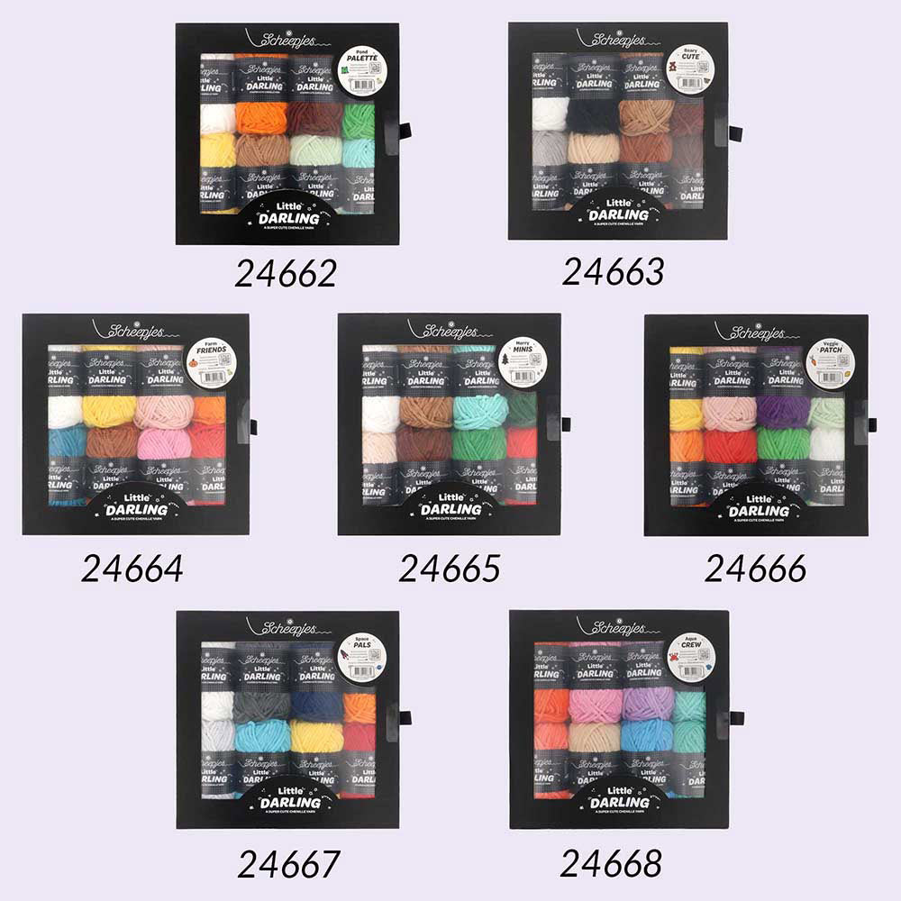 Scheepjes Little Darling colour pack 8x25g Aqua Crew (2)