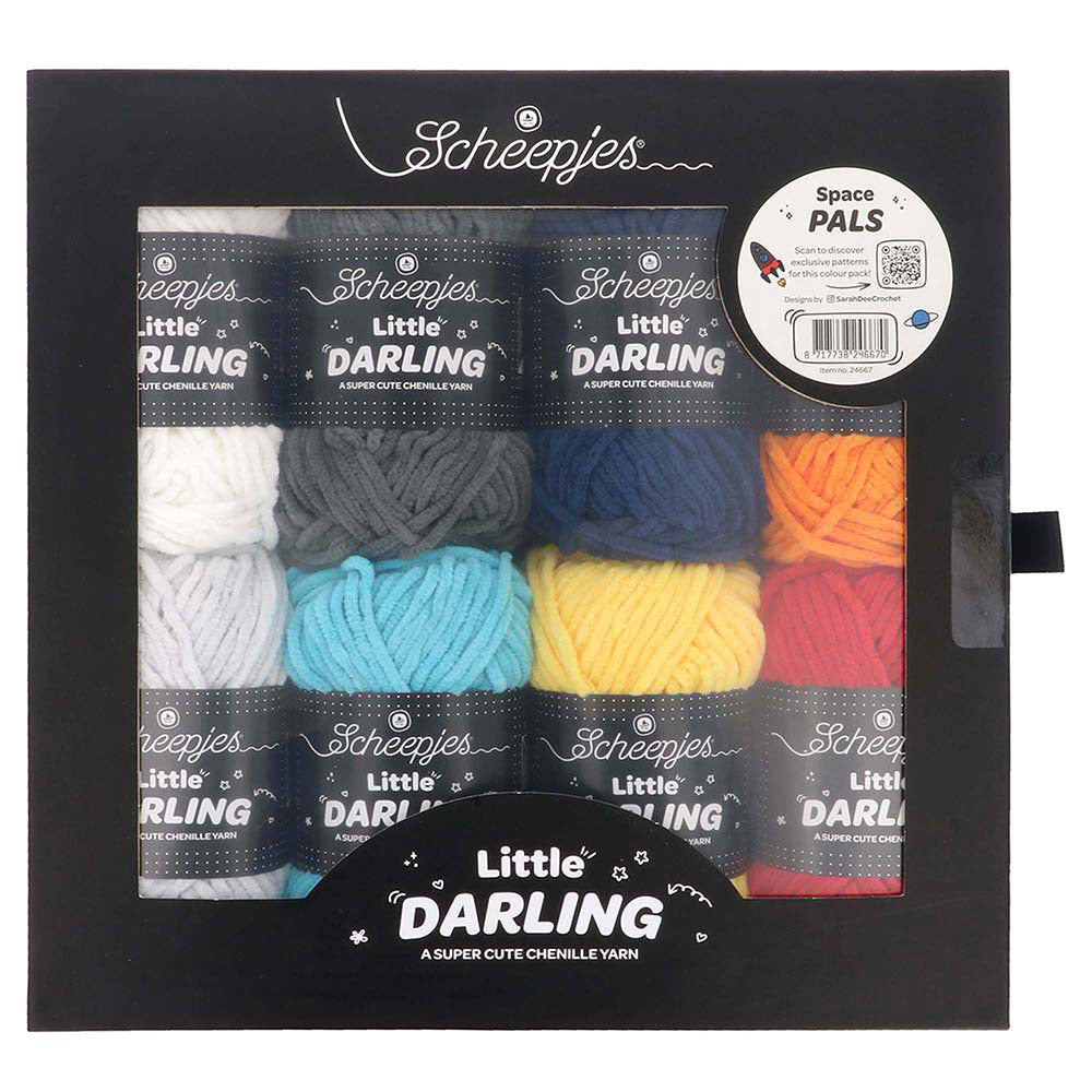 Scheepjes Little Darling colour pack 8x25g Space Pals