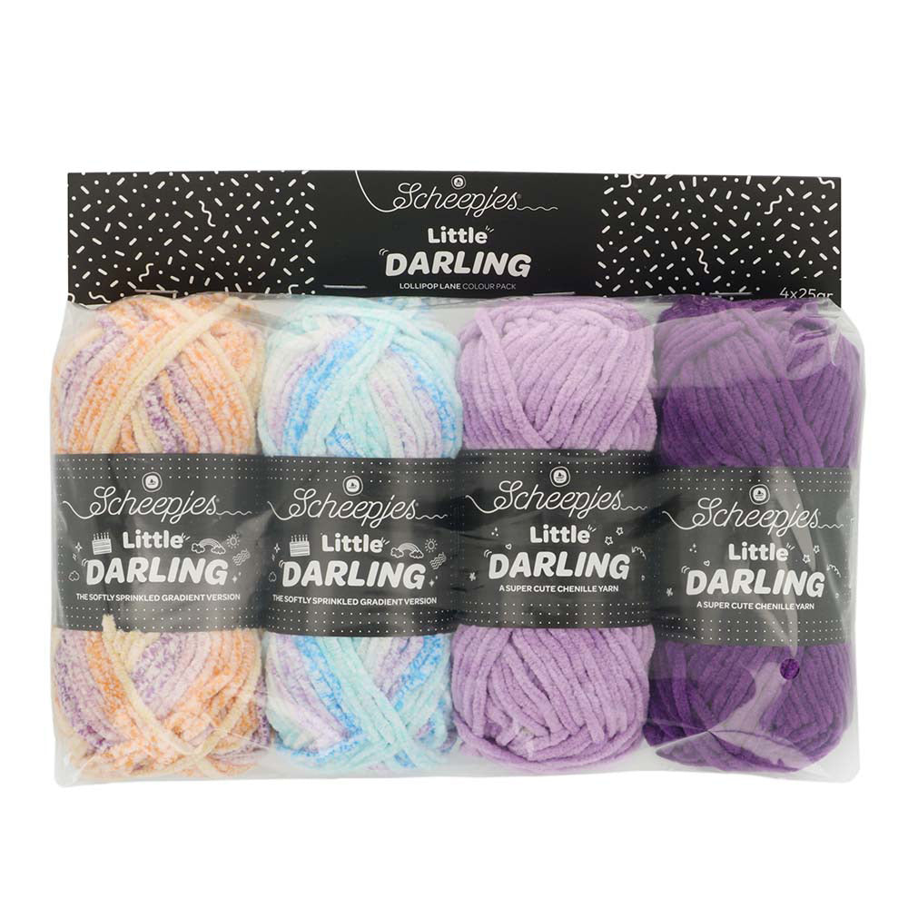 Scheepjes Little Darling Sprinkled Gradient 4x25g Lol.