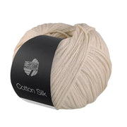 Lana Grossa Cotton Silk 009 Lichtbeige