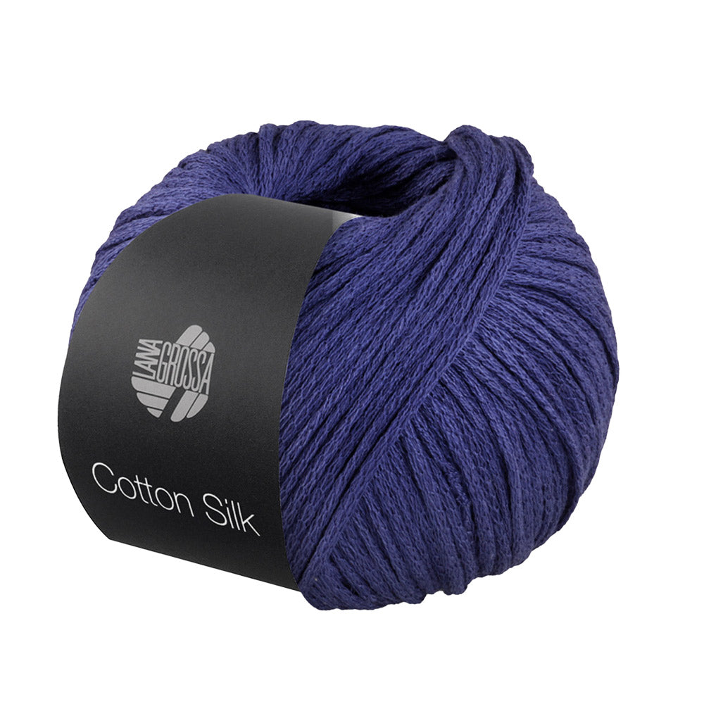 Lana Grossa Cotton Silk 020 Donkerblauw