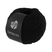 Lana Grossa Setapura 016 Zwart