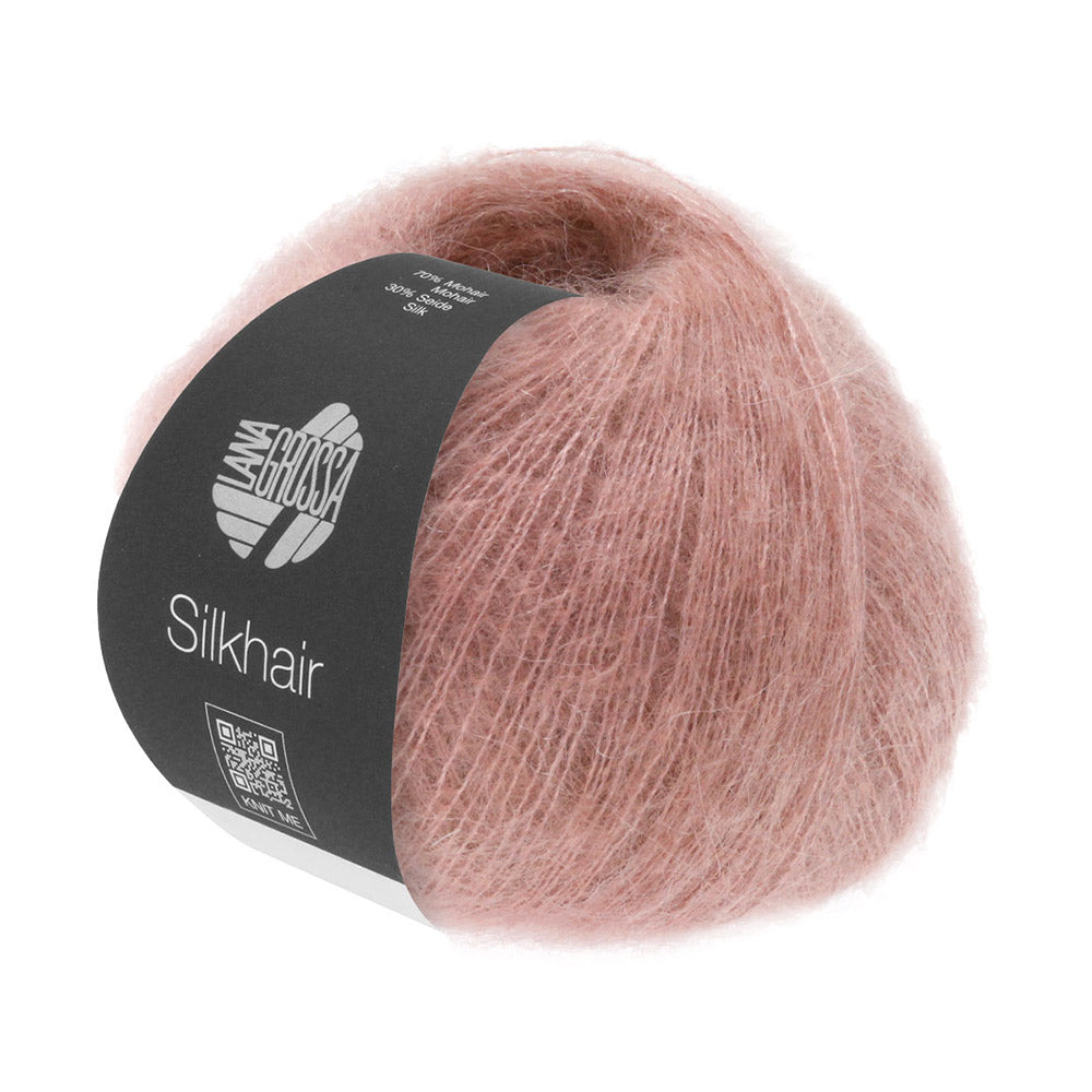 Lana Grossa Silkhair 074 Tulp - bol luxe mohair- en zijdegaren in de gekozen kleur
