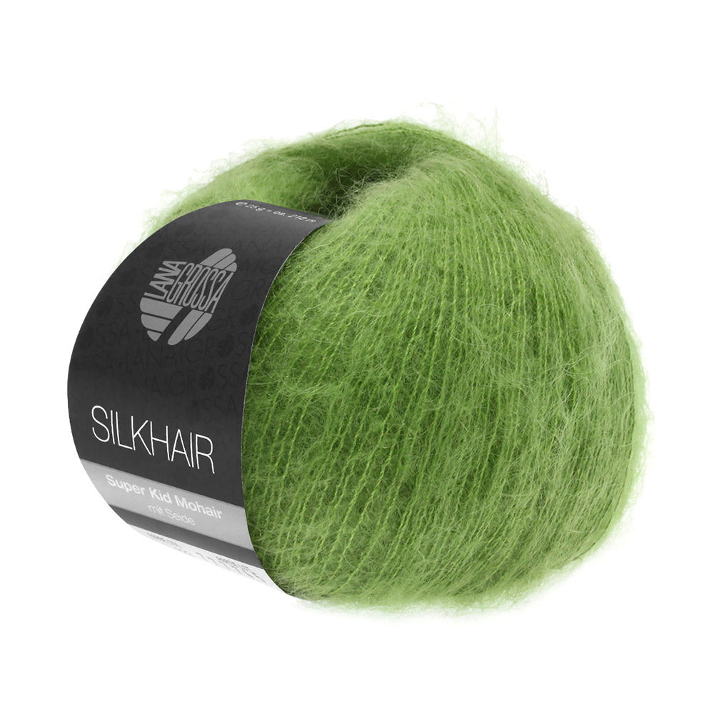 Lana Grossa Silkhair 135 Appeltjesgroen