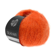 Lana Grossa Silkhair 136 Donker Oranje