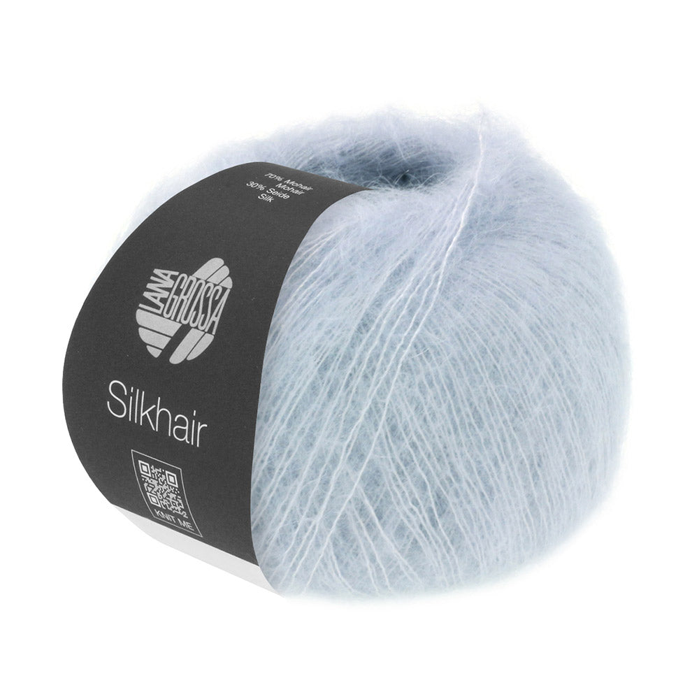 Lana Grossa Silkhair 189 Paars Grijs