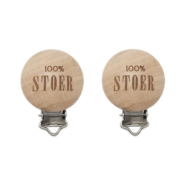Durable Houten Speenclips 2 stuks 55 100% Stoer