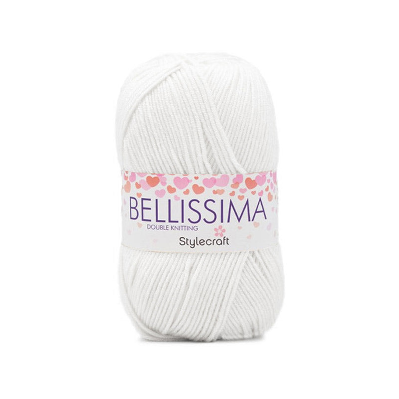Stylecraft Bellissima DK 7214 Wondrous White