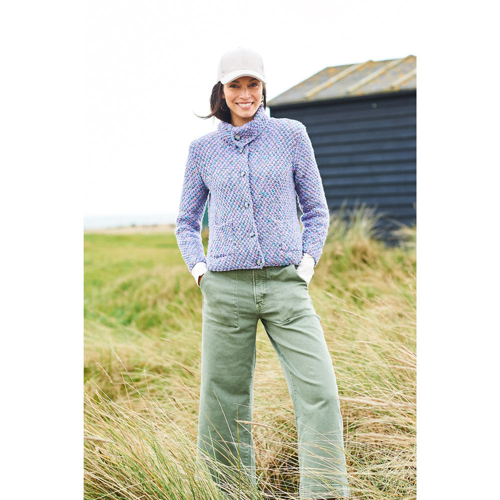 Stylecraft breipatroon Bella Bella Round neck Jackets (2 designs)