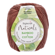 Stylecraft Naturals - Bamboo + Cotton DK 7161 Umber