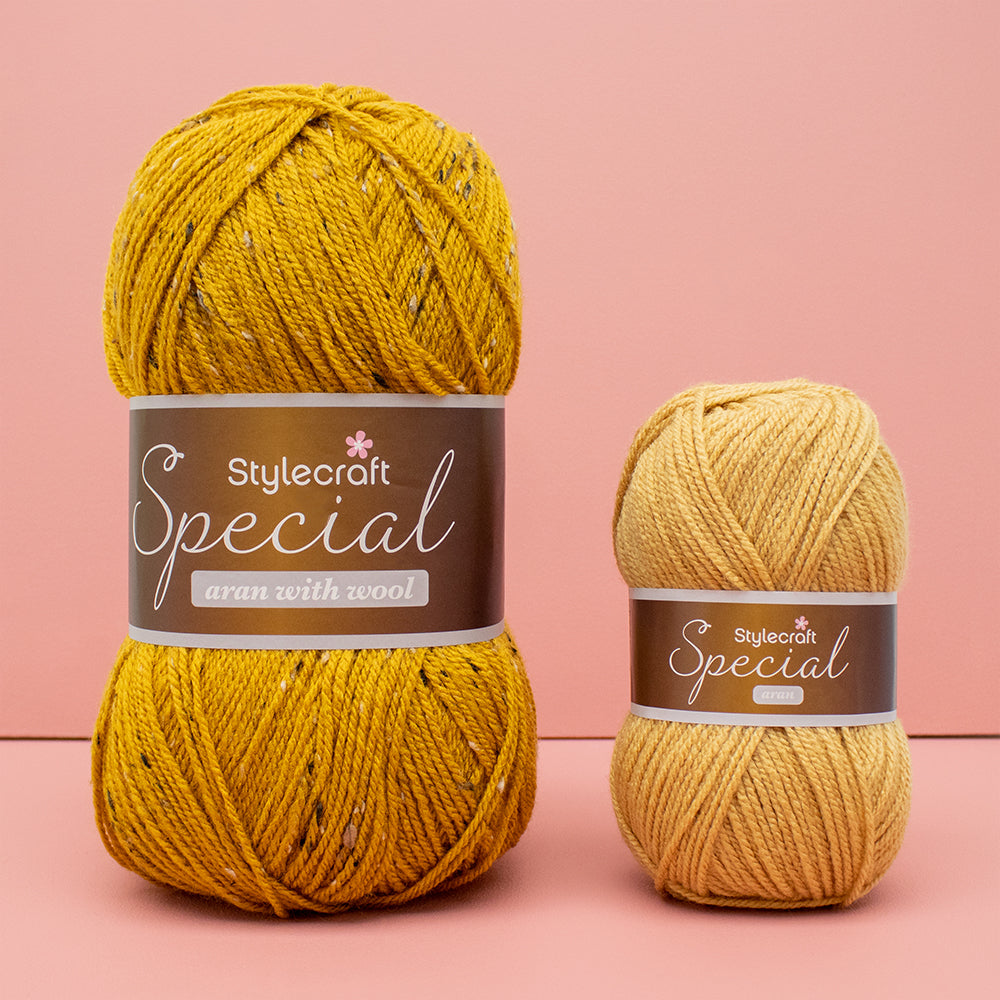 Sfeerbeeld met Stylecraft Special Aran with Wool - Marl shades