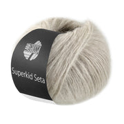 Lana Grossa Superkid Seta 018 Grijsbeige