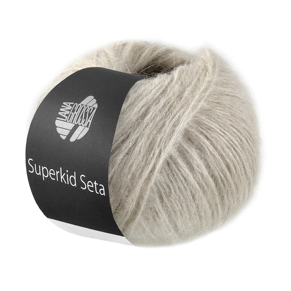Lana Grossa Superkid Seta 018 Grijsbeige