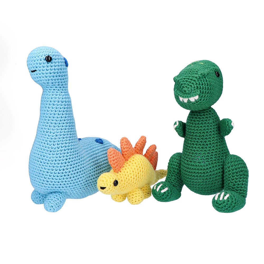 Dinopack — gemaakt met T-Rex Dino Haakpakket