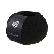 Lana Grossa Tessera 016 Zwart