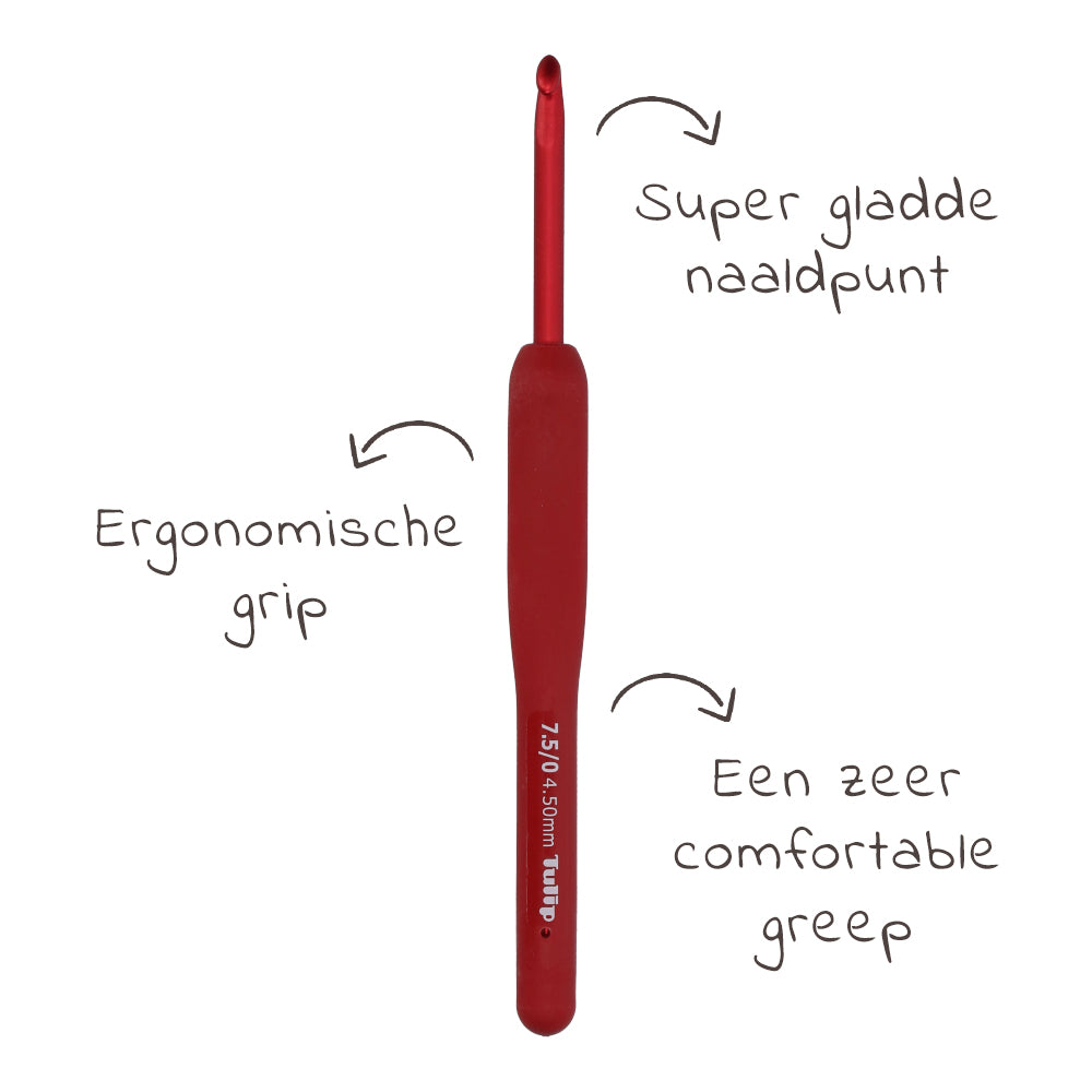 Tekstnl — gemaakt met Tulip Etimo Red Haaknaald 2.00mm