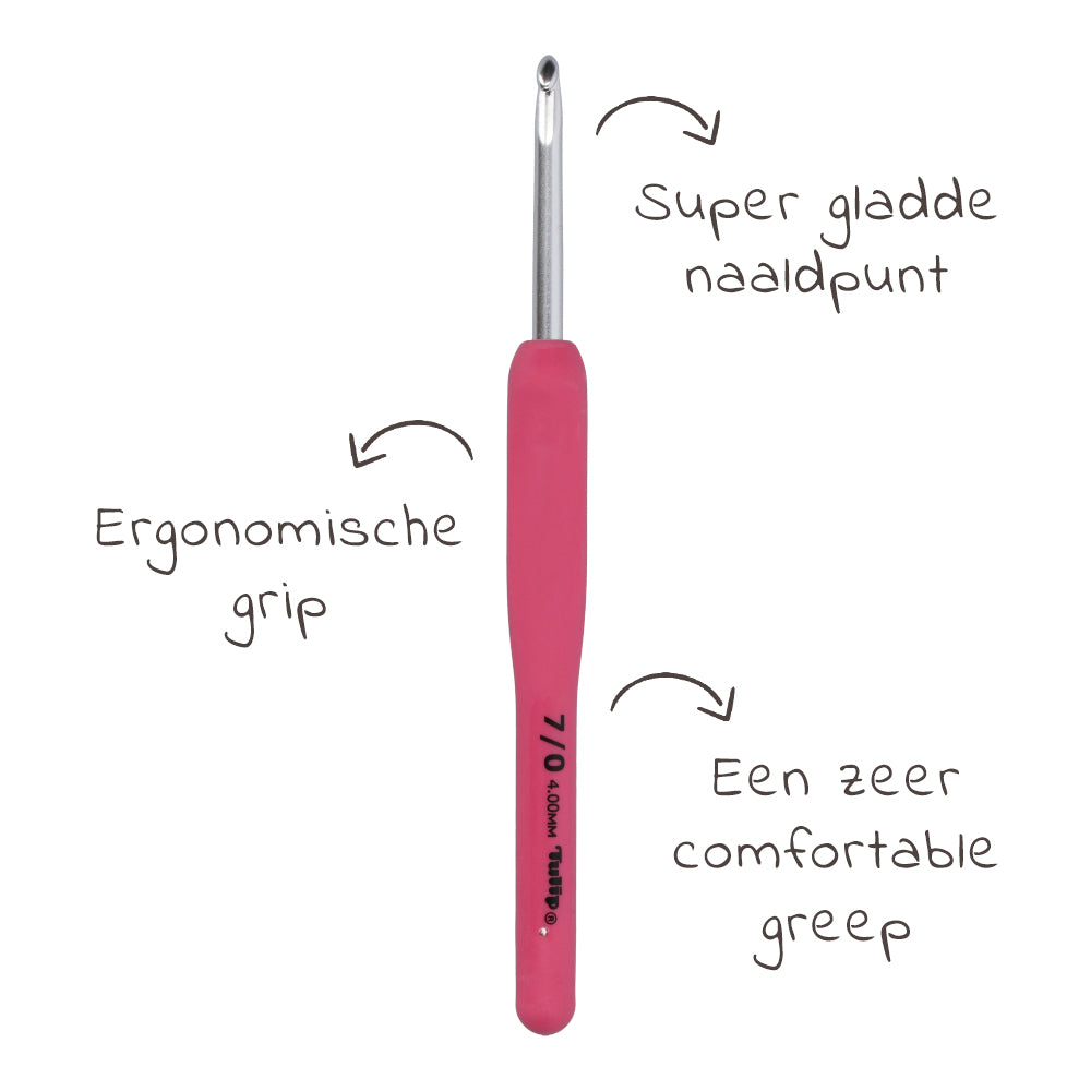 Tekstnl — gemaakt met Tulip Etimo Rose Haaknaald 4.00mm